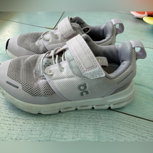 On Running Other - On Running Kids' Orchid and White Sneakers